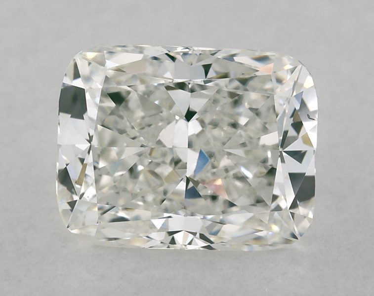 2.01 carat cushion diamond, I VS2