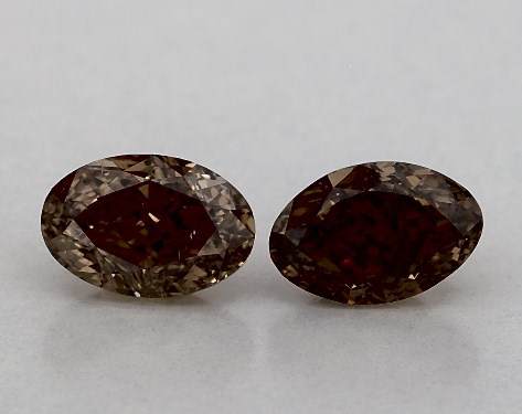 GIA 0.80 Carat Fancy Yellow Brown-SI1 Oval Cut Diamond