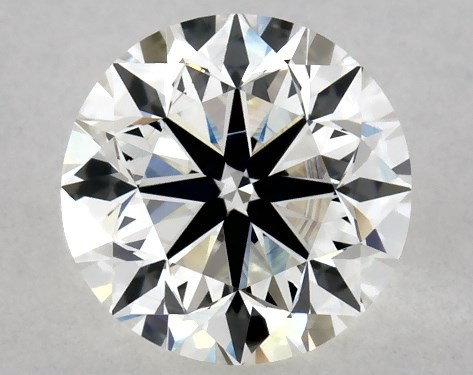 GIA 1.00 Carat H-VS1 Very Good Cut Round Diamond