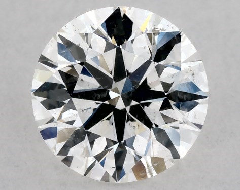 GIA 0.50 Carat H-SI2 Excellent Cut Round Diamond