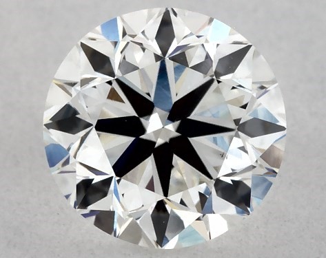 GIA 0.80 Carat H-VS2 Very Good Cut Round Diamond