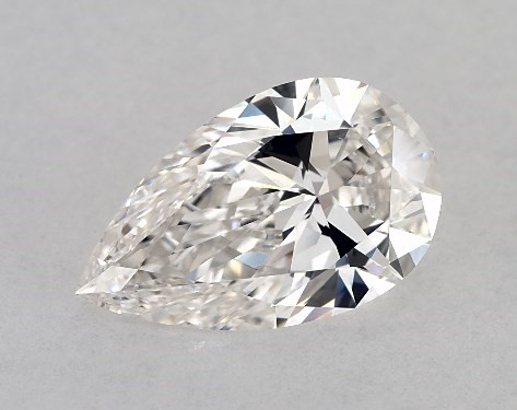 GIA 1.00 Carat H-VS2 Ideal Cut Pear Diamond