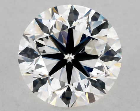 GIA 1.00 Carat H-VS2 Very Good Cut Round Diamond