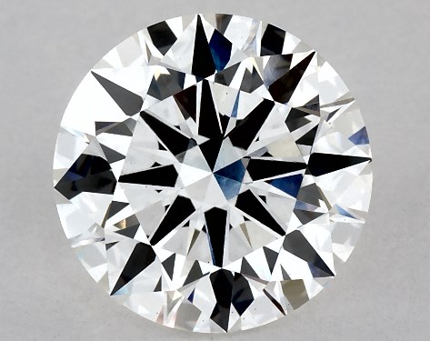 GIA 3.36 Carat F-VS1 Excellent Cut Round Lab-Grown Diamond
