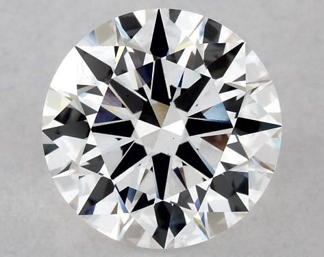 GIA 3.31 Carat F-VS1 Excellent Cut Round Lab-Grown Diamond