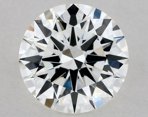 GIA 1.00 Carat H-VS1 Excellent Cut Round Diamond