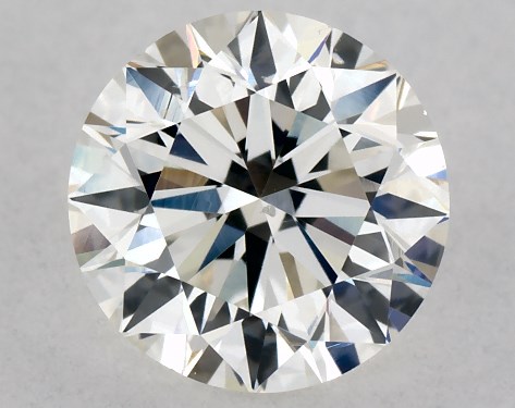 GIA 0.80 Carat H-SI1 Excellent Cut Round Diamond