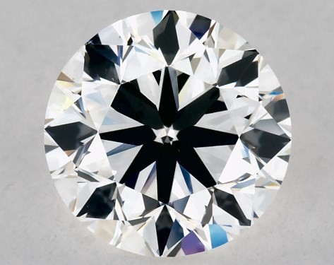 GIA 1.00 Carat H-VS1 Very Good Cut Round Diamond