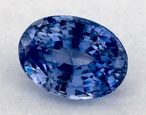 2.26 Carat Oval Natural Blue Sapphire