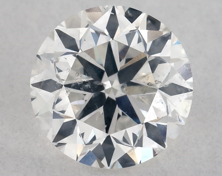 0.90 ct Round, F · SI2