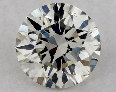 GIA 0.30 Carat K-VS2 Excellent Cut Round Diamond