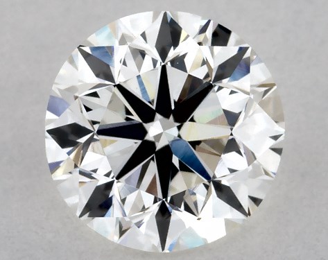 GIA 1.00 Carat H-VS1 Very Good Cut Round Diamond