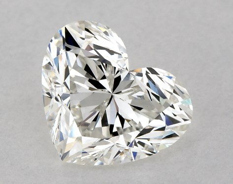 GIA 1.01 Carat H-VS1 Heart Shaped Diamond