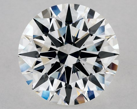 GIA 3.22 Carat F-VS1 Excellent Cut Round Lab-Grown Diamond