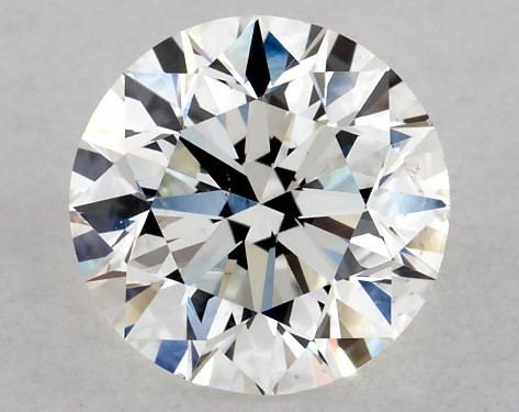 GIA 0.80 Carat H-SI1 Excellent Cut Round Diamond