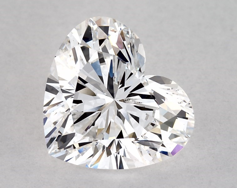 1.59 carat heart diamond, D VS1