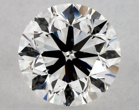 GIA 1.00 Carat H-VS2 Very Good Cut Round Diamond