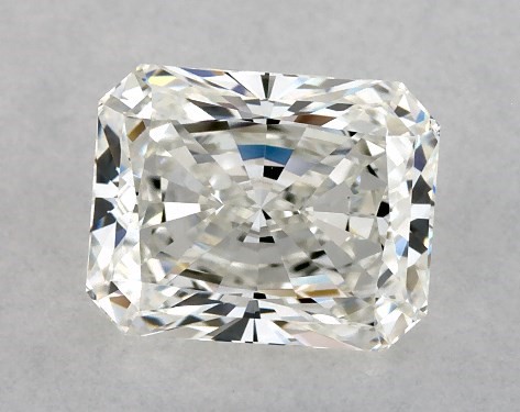 GIA 1.00 Carat H-VVS1 Ideal Cut Radiant Diamond