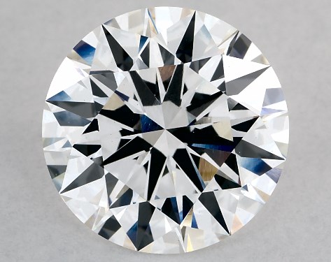 GIA 3.24 Carat F-VS1 Excellent Cut Round Lab-Grown Diamond
