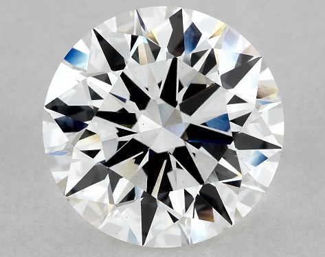 GIA 4.11 Carat F-VS1 Excellent Cut Round Lab-Grown Diamond