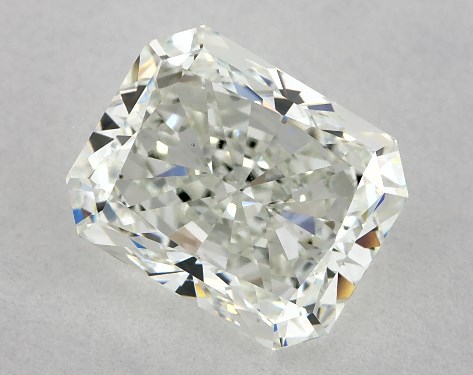 GIA 3.03 Carat H-VS1 Ideal Cut Radiant Diamond