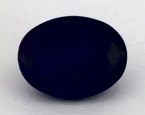 2.20 Carat Oval Natural Blue Sapphire