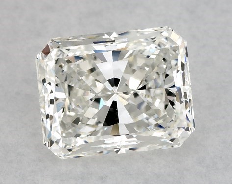 GIA 1.00 Carat H-VS1 Very Good Cut Radiant Diamond