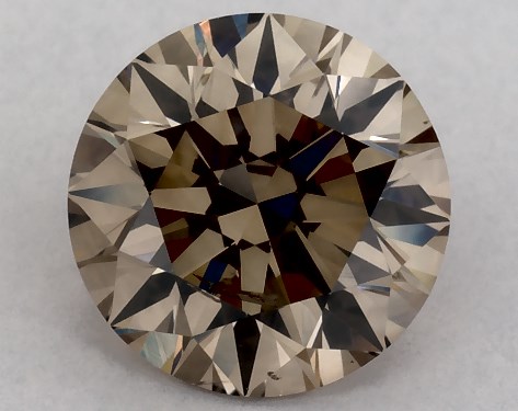 GIA 1.01 Carat Fancy Brown-SI2 Round Cut Diamond