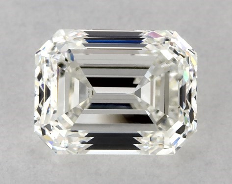 GIA 1.00 Carat H-VS1 Emerald Cut Diamond