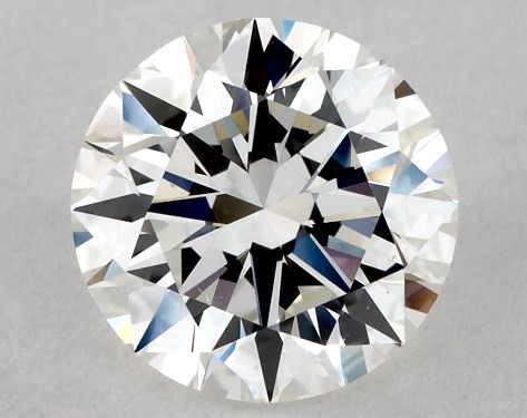 GIA 1.00 Carat H-VS2 Excellent Cut Round Diamond
