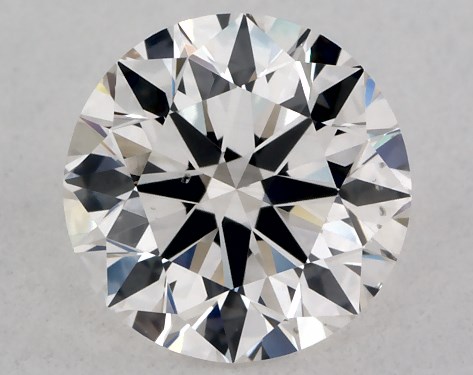 GIA 0.82 Carat H-SI1 Excellent Cut Round Diamond