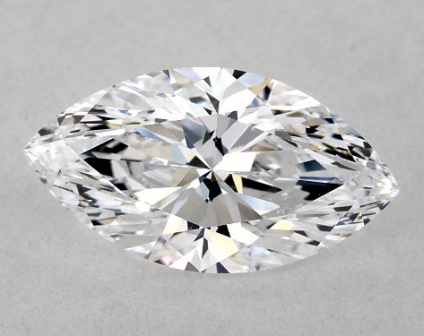 GIA 1.00 Carat D-VS1 Very Good Cut Marquise Diamond