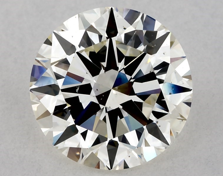 2.51 carat round diamond, I SI1