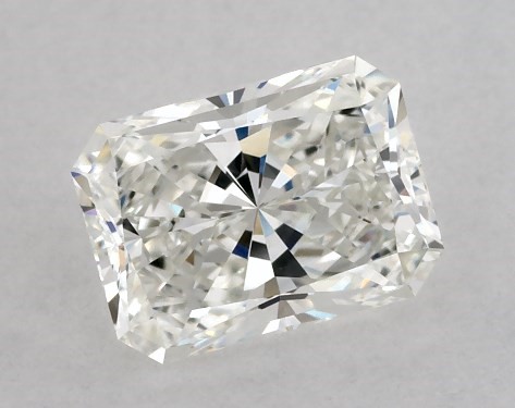 GIA 1.01 Carat H-VS1 Ideal Cut Radiant Diamond