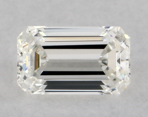 GIA 0.22 Carat G-VVS2 Emerald Cut Diamond