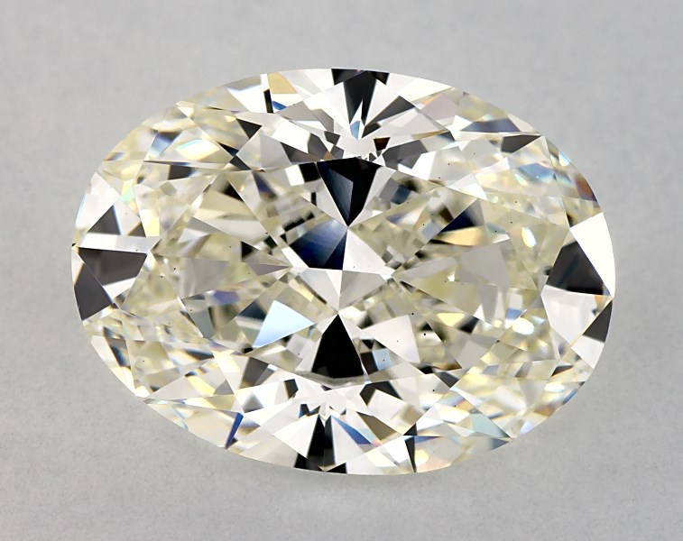 4.53 carat oval diamond, H VS1