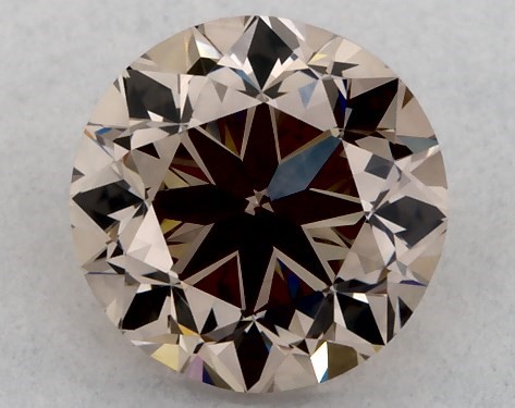 GIA 1.01 Carat Fancy Brown-VS1 Round Cut Diamond