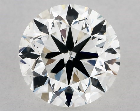 GIA 1.00 Carat H-VS2 Very Good Cut Round Diamond