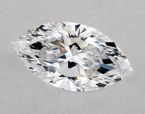 GIA 1.00 Carat D-VS1 Ideal Cut Marquise Diamond