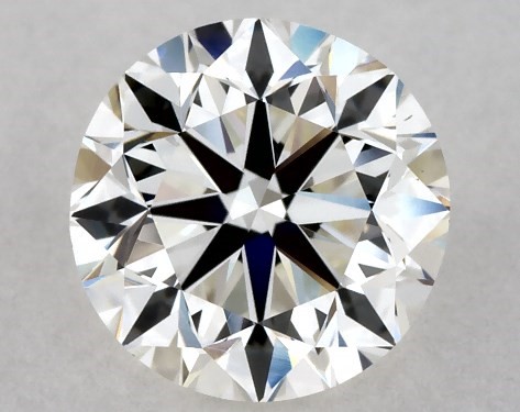 GIA 1.00 Carat H-VS2 Very Good Cut Round Diamond