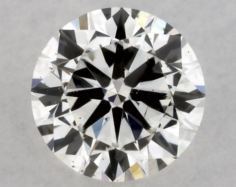 GIA 0.30 Carat H-SI1 Good Cut Round Diamond