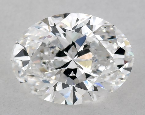 GIA 1.00 Carat D-VS2 Very Good Cut Oval Diamond