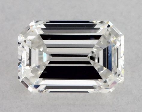 GIA 0.30 Carat F-SI2 Emerald Cut Diamond