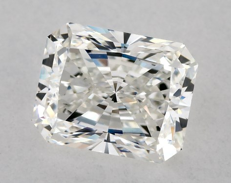 GIA 1.02 Carat G-VVS2 Ideal Cut Radiant Diamond