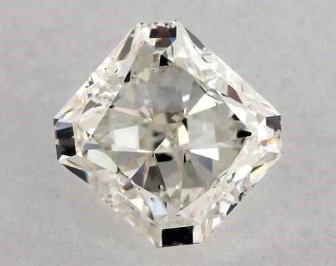 GIA 1.00 Carat J-SI1 Radiant Cut Diamond