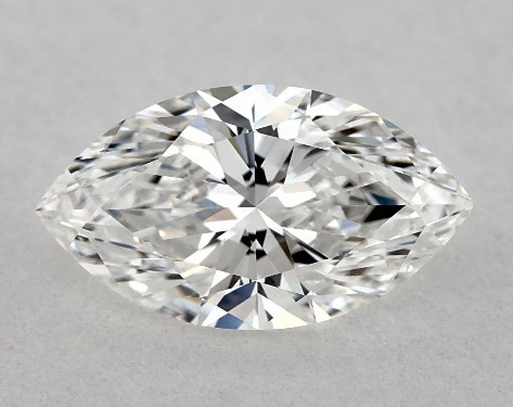 GIA 1.00 Carat F-IF Very Good Cut Marquise Diamond
