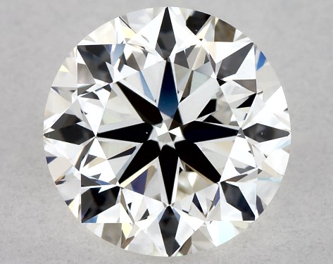 GIA 1.00 Carat H-VS1 Very Good Cut Round Diamond