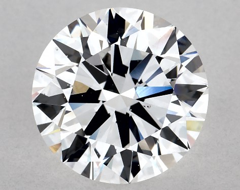 GIA 3.14 Carat D-VS2 Excellent Cut Round Diamond