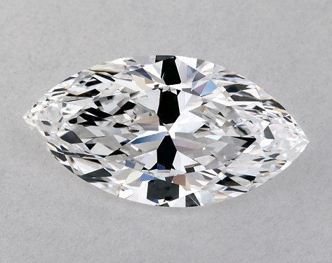 GIA 1.00 Carat D-VS1 Ideal Cut Marquise Diamond