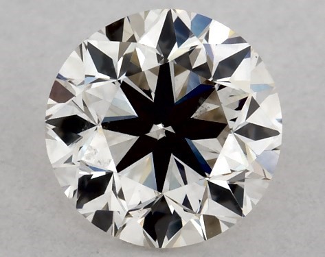 GIA 0.50 Carat K-SI1 Very Good Cut Round Diamond